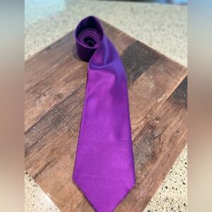 ❤️Rapha Purple Satin Necktie Accessories From- Paris/ New York!